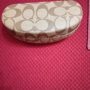 COACH EYEGLASS CASE NWOT